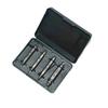 Screw Extractors For Broken Bolts, Screws And Studs. HSS. Set - 4 Pcs. Bits