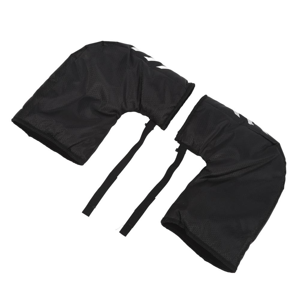 Reflective Bike Handlebar Mittens Autumn Winter Bar Mitts Cold Weather Bicycle Gloves for Mountain Bike Outdoor Night