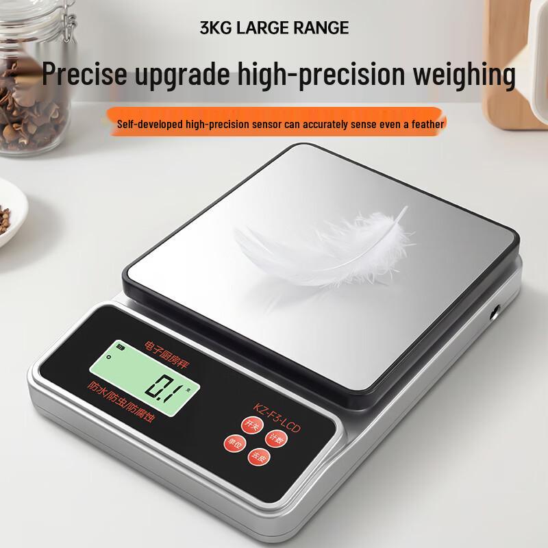 ZhiZhi Digitale Hochpräzisions-Küchenwaage