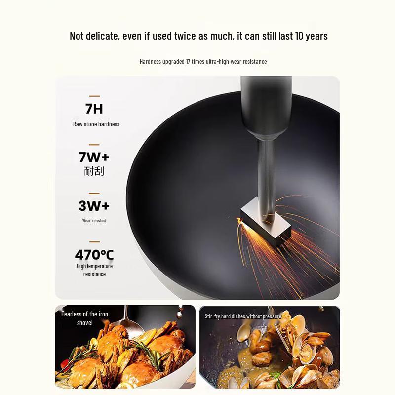 Velosan Pebble Non-Stick Titanium Frying Pan
