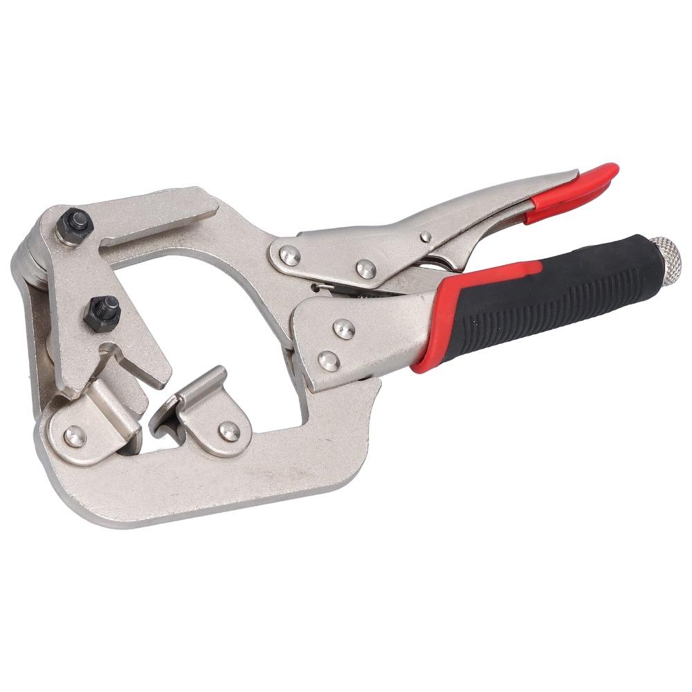 2pcs Carbon steel C Clamp Locking Pliers 270° Rotation Locking Welding Clamp Welding Clamps Welding