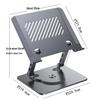 Rotating Height-Adjustable Folding Laptop Stand and Cooling Bracket