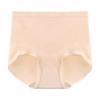 Slip a triangolo da donna estivi tinta unita 7A in seta di gelso antibatterici a vita alta per comfort addominale a contatto con la pelle
