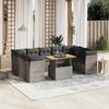 VidaXL Garden Lounge Set with Cushions 10 Pcs, Patio Sofas, Patio Furniture Set, Outdoor Furniture, Grey 3270997