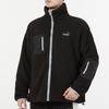 Puma Sherpa Bonded Jacket With Embroidered Logo And Zip Collar Men Outerwear Black 534930-01