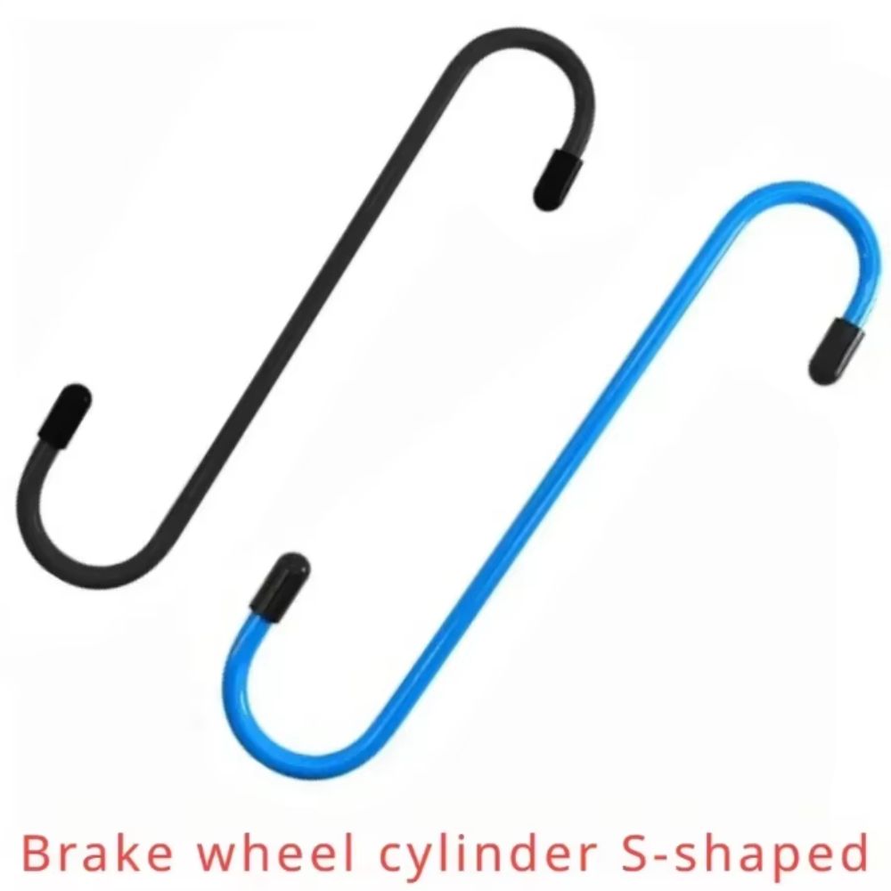 S Shape Brake Caliper Hanger Rubber Protection Brake Caliper Hooks Brake Caliper Hook Maintenance