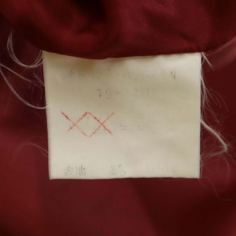 YVES SAINT LAURENT 80s 90s Old Stainless collar coat T9 Red series Women Used