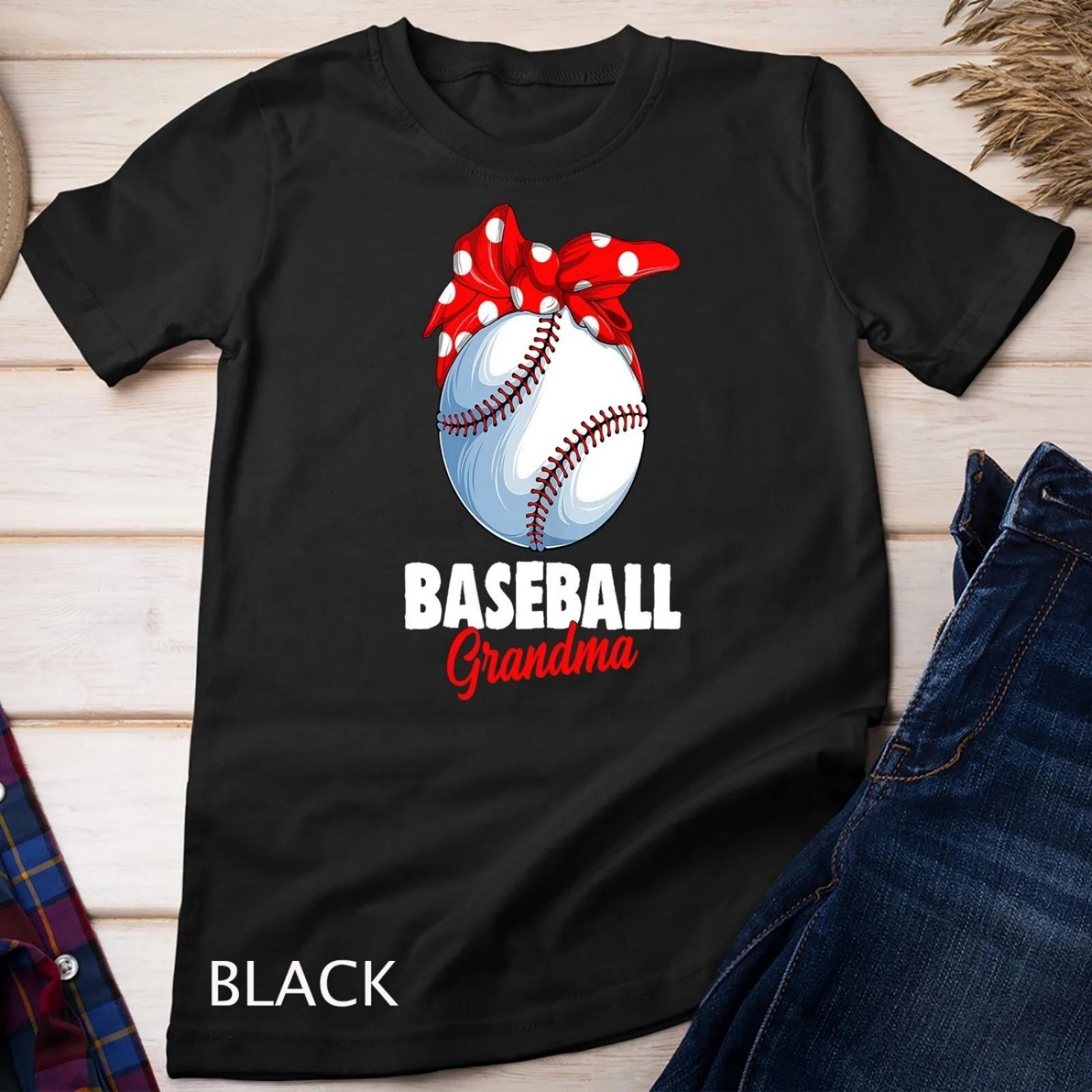 Baseball Grandma Women T shirt S