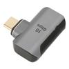 Magnetic Type C to USB Adapter 24pin Gold Plated Aluminum Housing 8K 60Hz Light Grey USB3.1 Adapter