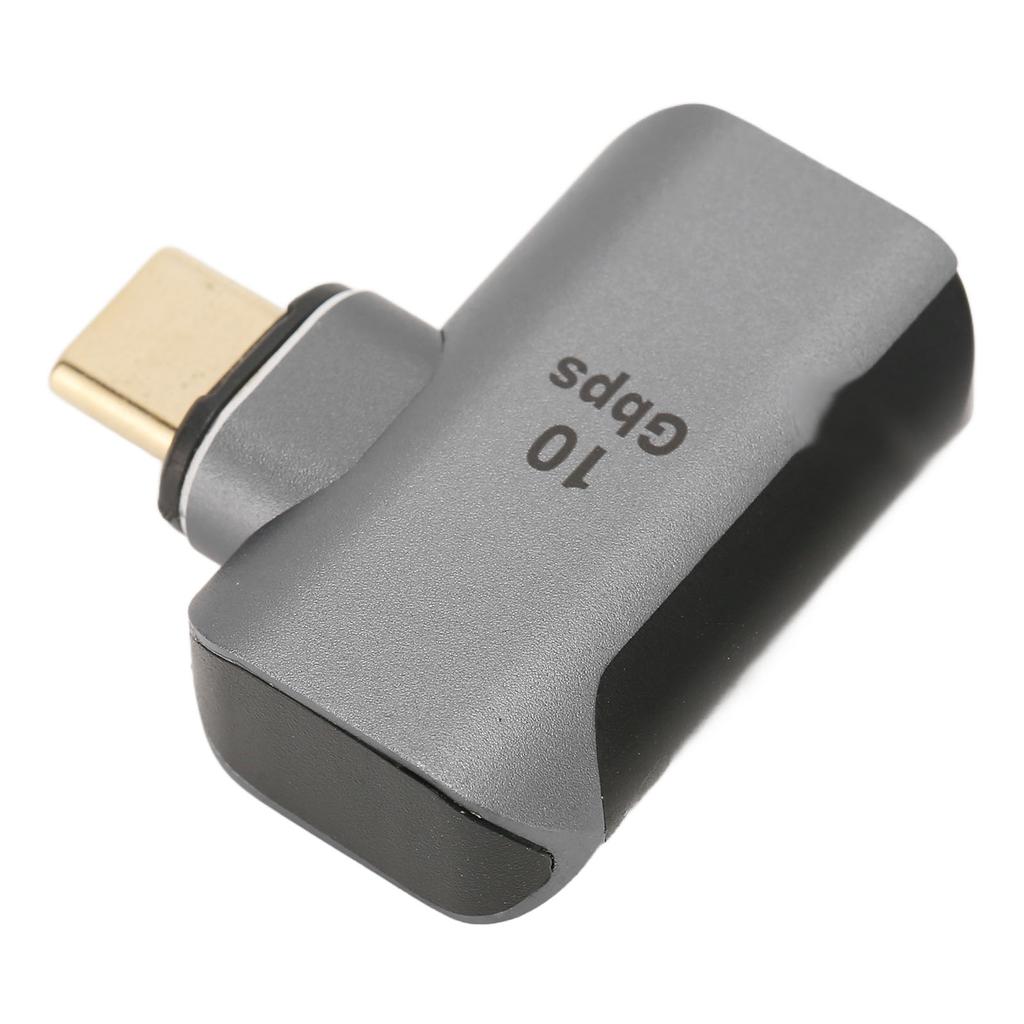 Magnetic Type C to USB Adapter 24pin Gold Plated Aluminum Housing 8K 60Hz Light Grey USB3.1 Adapter