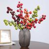 30 Heads Artificial Fruit Branch Green Plants Simulation Tree Bouquets  Restaurant Decoration