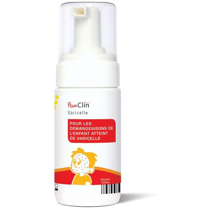 Mousse Rafraichissante - Soulage La Varicelle - PoxClin 100ml
