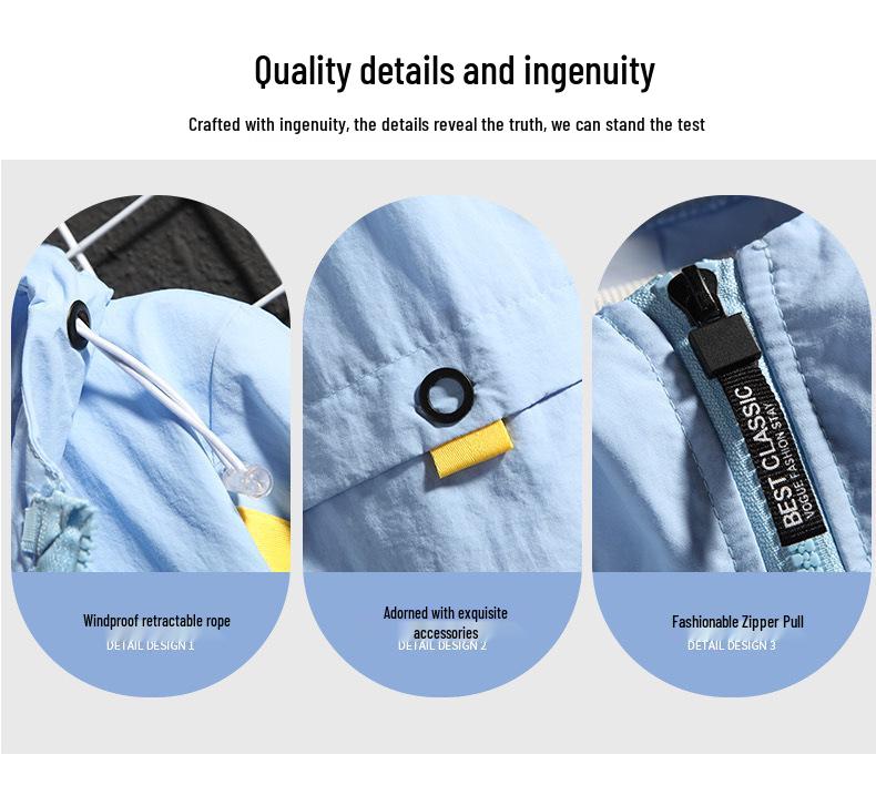 Men's Sun Protection Korean Style Casual Jacket 