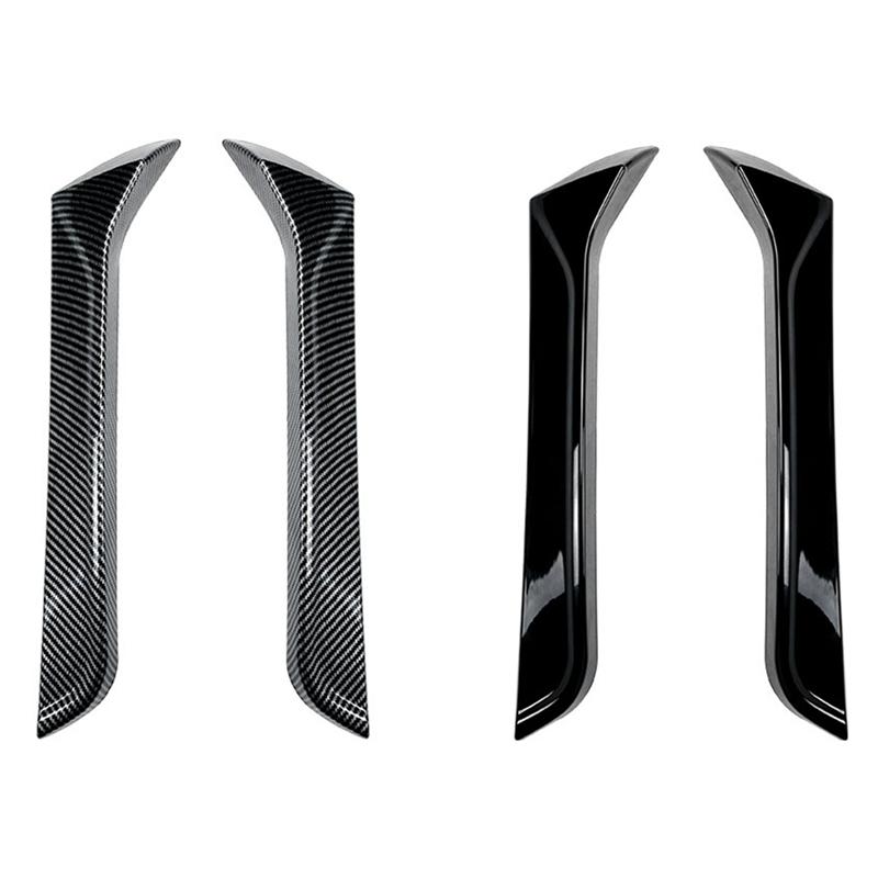 Car Rear Window Side Spoiler Canards Splitter for VW T-Roc 2017-2024 Rear Windshield Side Wing Trim Sticker