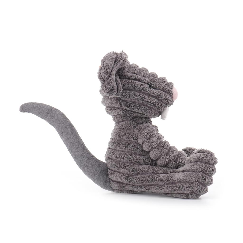 Apricot Lamb Corduroy Rat Plush Toy for Kids, Soft and Cute, Fluffy Corduroy Rat for Girls and Boys, 15cm