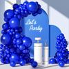 Royal Blue Balloons Garland Arch Blue Ballon Kit Wedding Anniversary Ceremony Decor Birthday Party Baby Shower Decoration Globos