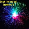 1PC Luz LED de Fibra Óptica de Color Lámpara de Noche Decoración de Boda Navideña Estrellas Brillan en la Oscuridad Juguetes para Niños Lámparas de Noche