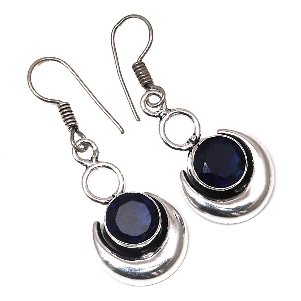 Tanzanite Quartz Gemstone Women's Unisex Jewelry Necklace Set 18-20''