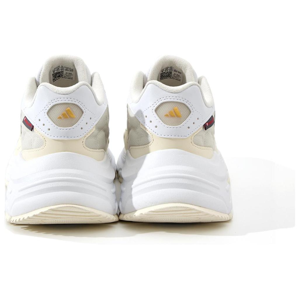 Adidas FC Classic H+ Comfortable Versatile Shock Absorbing Durable Low Top Casual Shoes Unisex Casual Shoes Off-White JR0571