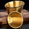 Slanted Salad Serving Bowl Korean Vegetable Holders for Restaurant Use Large Capacity Stainless Steel Tableware