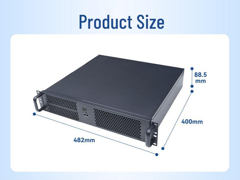 Rackmount 2U Industrial PC with i3/i5 Multi-core Processor