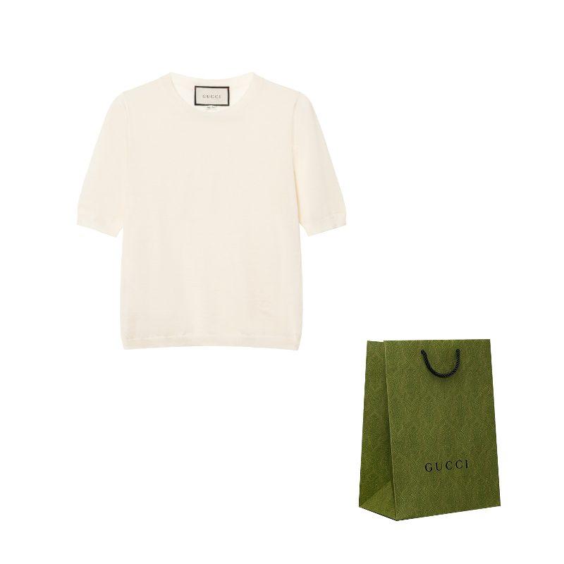 Gucci Cashmere Sweater Women's Beige 624291-XKBD6-9791