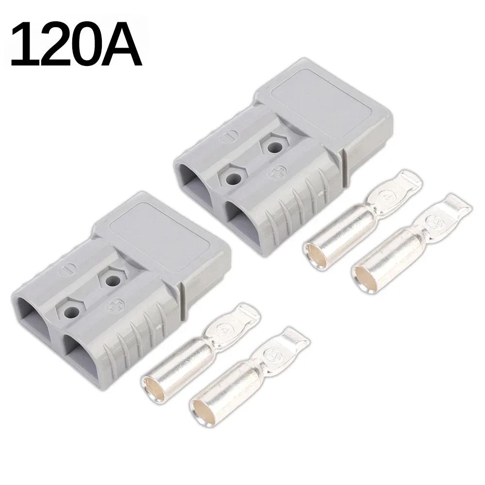Forklift Battery Charging Plug Connector 50A 120A 175A Flame Retardant PC Auto Industrial Power Connectors for Warehouse Motors