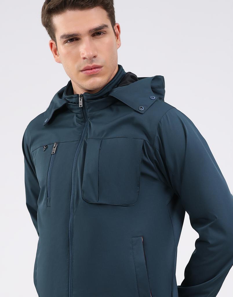 MONTE CARLO Men's Hooded Neck Full Sleeve Jacket
