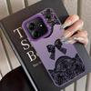 Cute Black Lace Case for Xiaomi Mi 11 Lite 13T 12T Pro Back Phone Cover