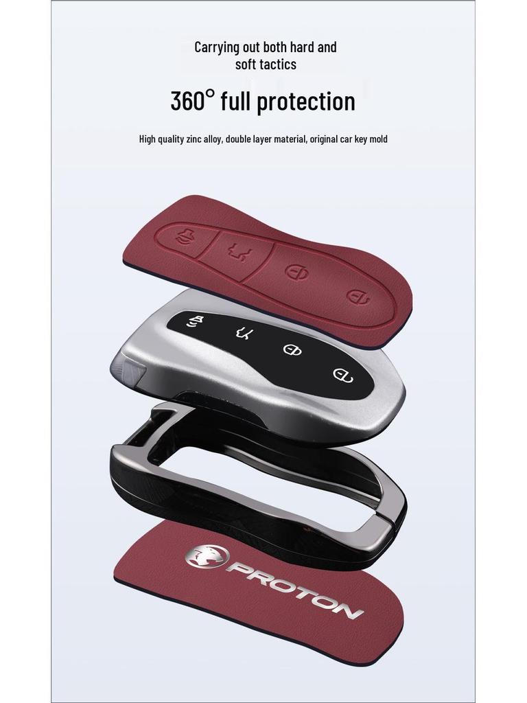 Proton Key Cover for X50 and X70 - Fits 21 Malaysian Models