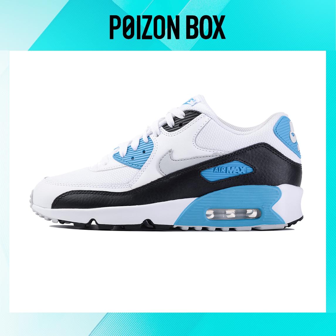 

кроссовки Nike Air Max 90 Mesh (GS) Sneakers Blue/Grey/Black 833418-101