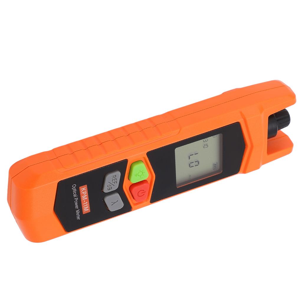 Fiber Optical Power Meter High Precise 7 Wavelength Mini Fiber Optical Power Tester Visual Fault Locator with LED ‑70
