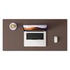 Desk Pad Protector, Mouse Pad, Desk Mat, Non-Slip with Stitched Edges PU Leather Desk Blotter for Home School
