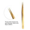 Stainless Steel Watch Repair Tool Non-Slip Grip Precision Tweezers Crafting