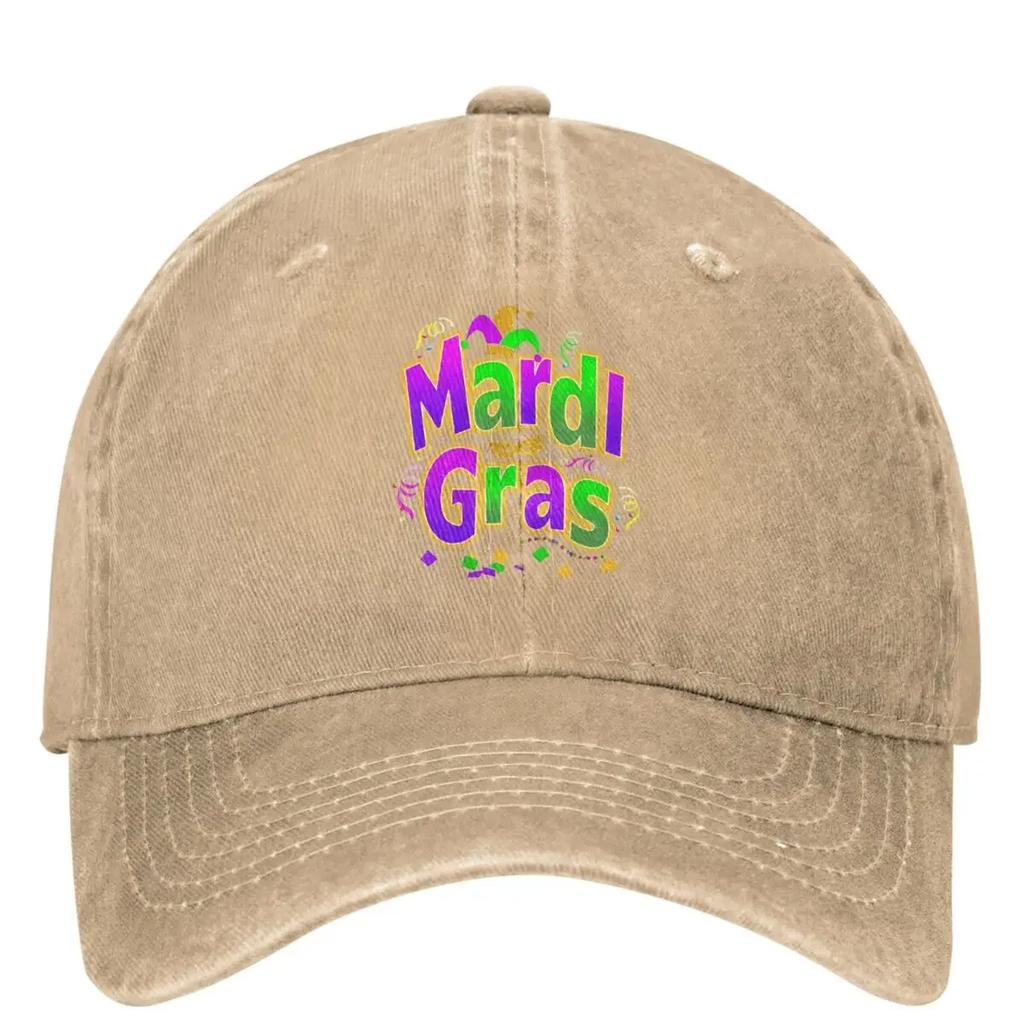 Mardi Gras Casual Baseball Cap Spring Trucker Hat Sun Visor Tennis Skate Snapback Cap Unisex Baseball Caps