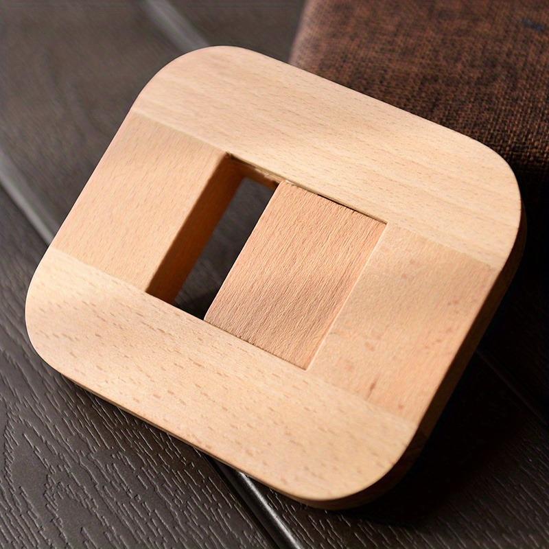 1Set Maze Ball Game, Creative Ring Solving Maze Adult Stress Relieving Puzzle Game, Wooden Plane Ball Hole Lock Luban Lock