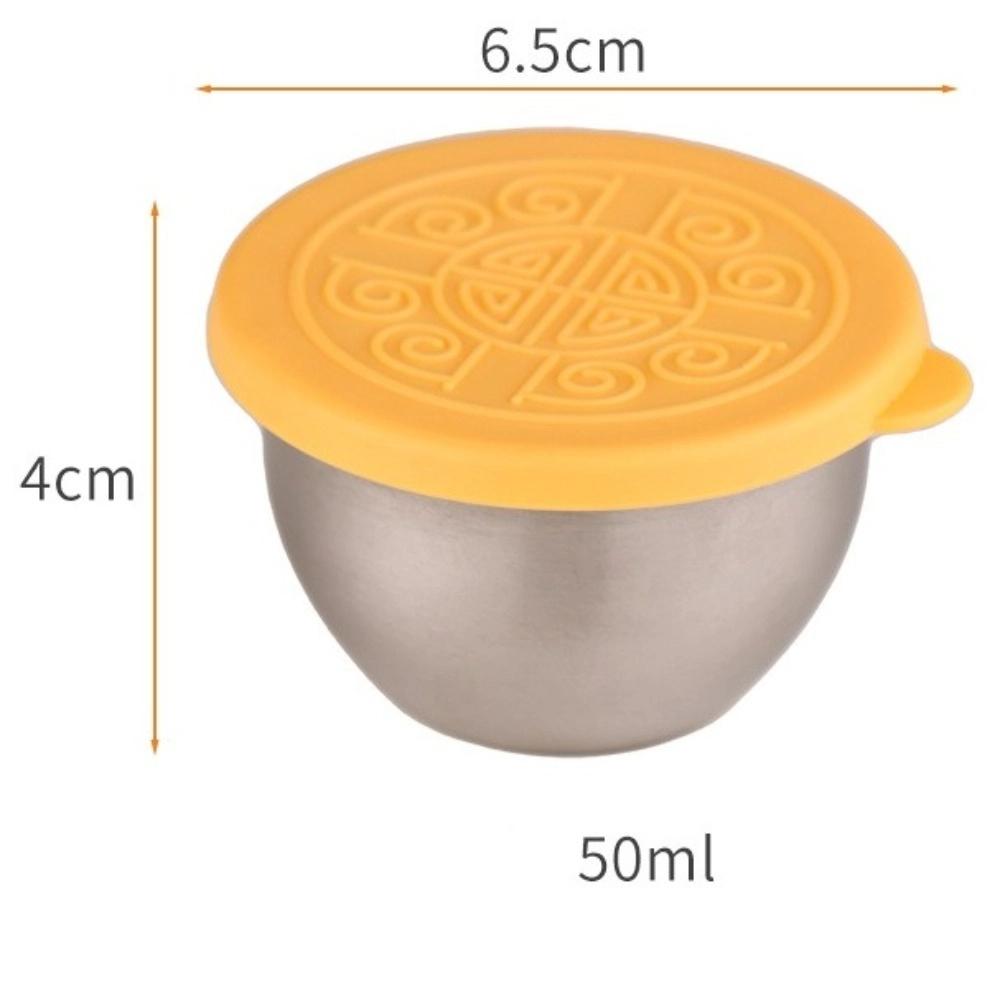 Reusable Storage Containers 304 Stainless Steel Dipping Dish New Sauce Cup  Food Storage