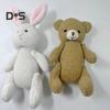 Waldorfpuppe Hase Bär Plüschtier Handgemacht Weiches Stofftier für Kinder Hypoallergen Waschbar Fantasievolle Spielbegleiterpuppe