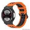 Two-Tone Sports Silicone Strap For Amazfit T-Rex 3/2/ultra Marine Band Correa For Huami Amazfit T-Rex Pro Smartwatch Watchband
