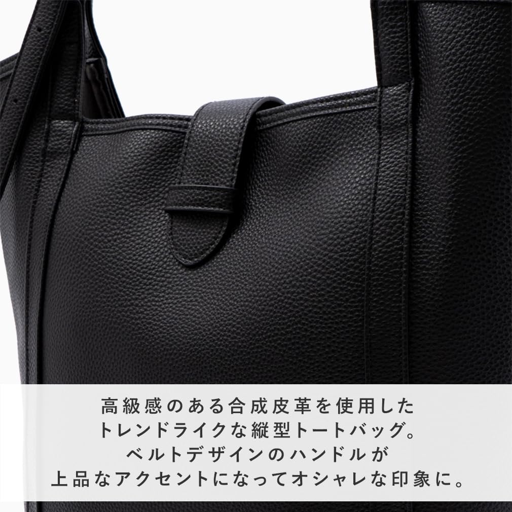 VITAFELICE Women's Vertical Two-Tone Handbag inb-90078p (Gray)