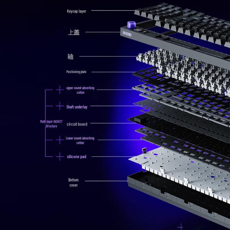 Logitech G316X Customizable RGB Hot-Swappable Mechanical Gaming Keyboard