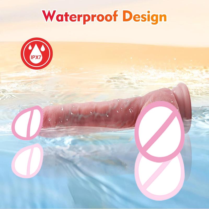 Remote Control Realistic Dildo for Women Soft Silicone Penis Anal Sex Toy Heating Thrusting Vibrating Female Vaginal Masturbator