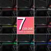Car LED Ambient Light  Interior Acrylic Strips 110cm Full Colors RGB Car Interior Hidden USB App Remote Control Atmosphere Lamp