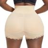 Zvednutí zadku Shapewear Spodní prádlo Falešný zadek Polstrovaný Booty Lifter Šortky Vysoký pas Trenažér Body Shaper Hip Enhancer Kalhotky na kontrolu bříška