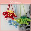 Mini Dinosaur Cute Cartoon Coin Purse Woven Bag For Boys And Girls Use Daily