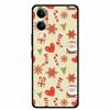 Christmas Case For Vivo Y04 Y04S Y37C Soft Silicone Phone Cover Funda For Vivo Y 04 04S 37C Black TPU Protective Bumper Casing