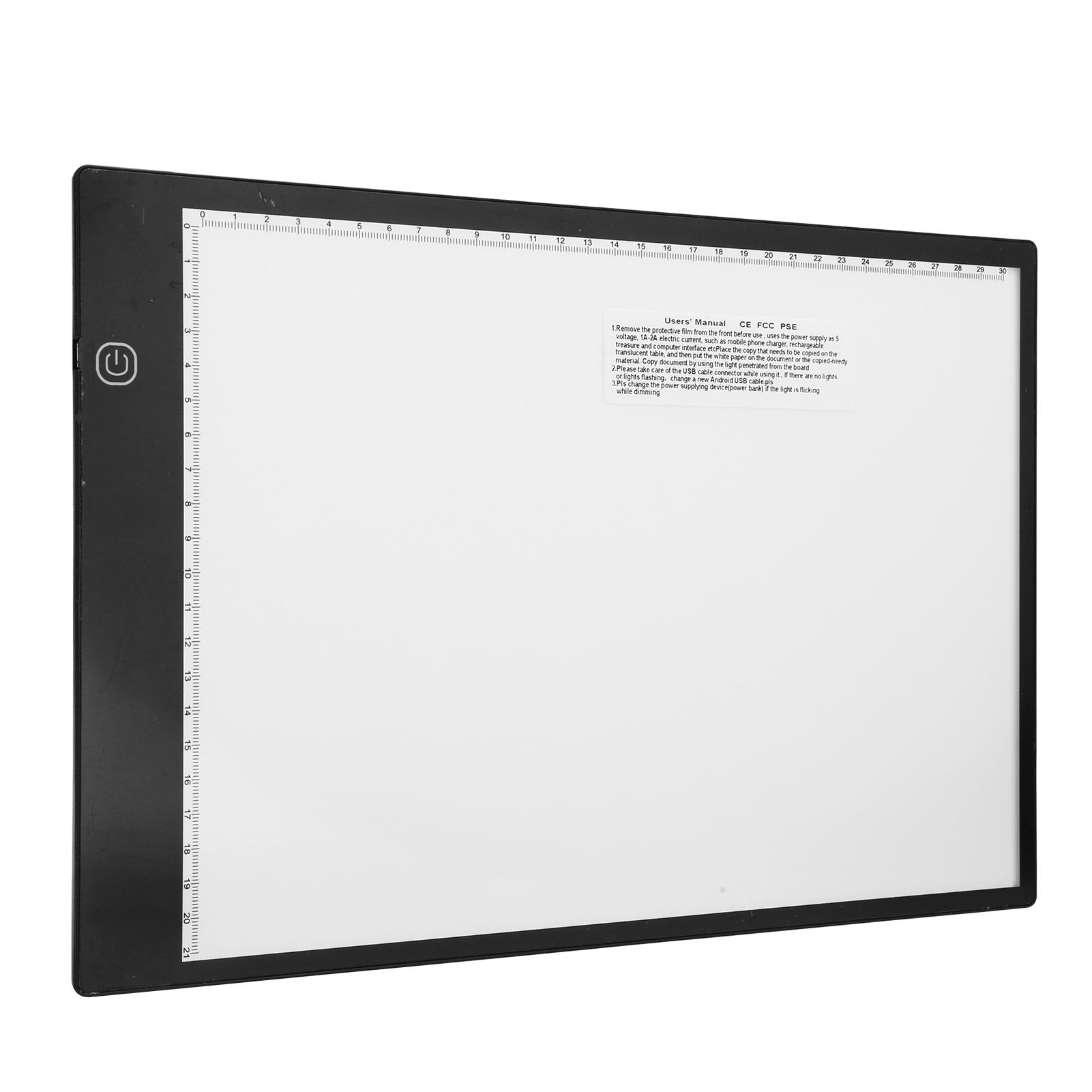 

Портативный светодиодный световой короб формата А4 с регулируемой яркостью для рисования детей-художников