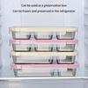 Stainless Steel Bentos Box with Plastic Lid Multi Compartment Design Leak Proof Lunch Container For Work Travel