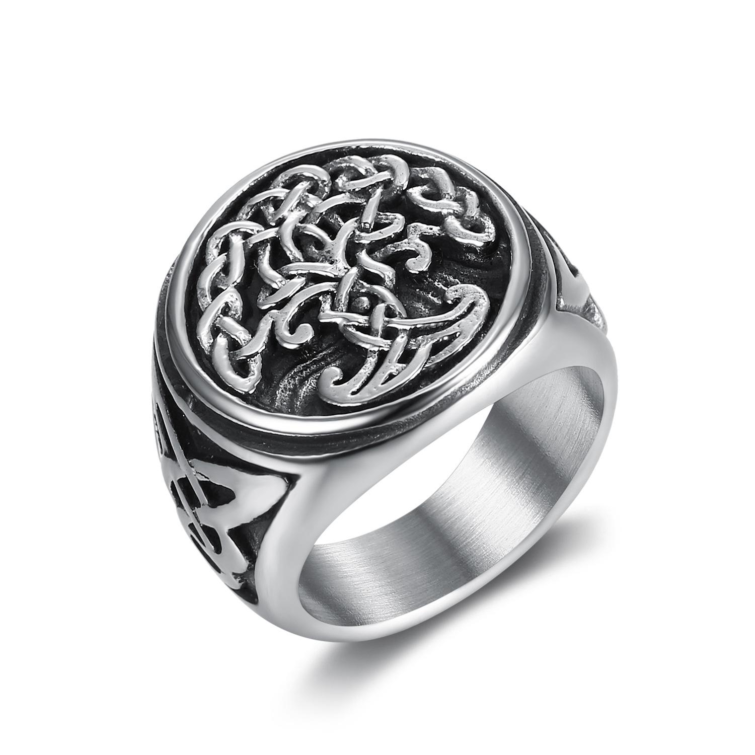 

Eternal Tree of Life Rust Proof Ring Unique Fashion Jewelry for Women Men no. 5
