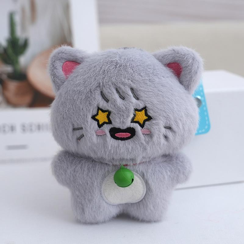 

And Cute Cozy Black Cat Stuffed Plush Toy With Adorable Expressions For Ages All Gray